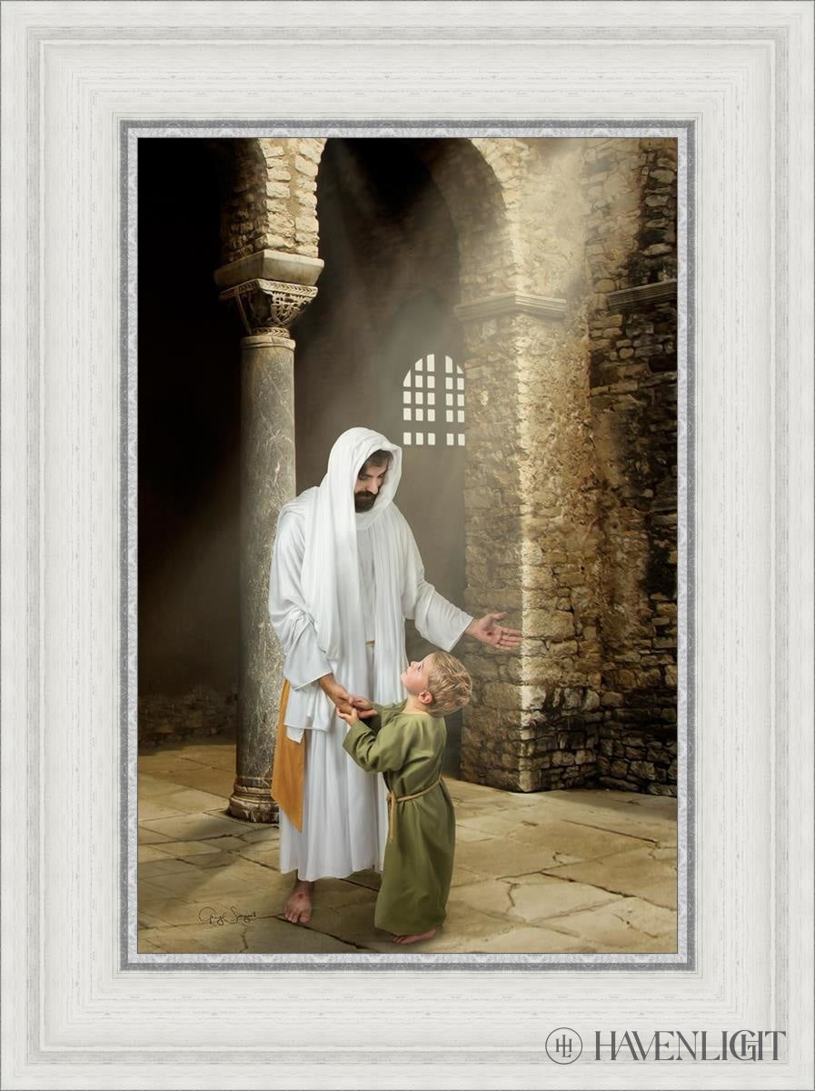 Feeling My Savior's Love - Inspirational Christian Wall Art Decor for Home, Church & Office - Perfect for Religious Gifts & Spiritual Encouragement