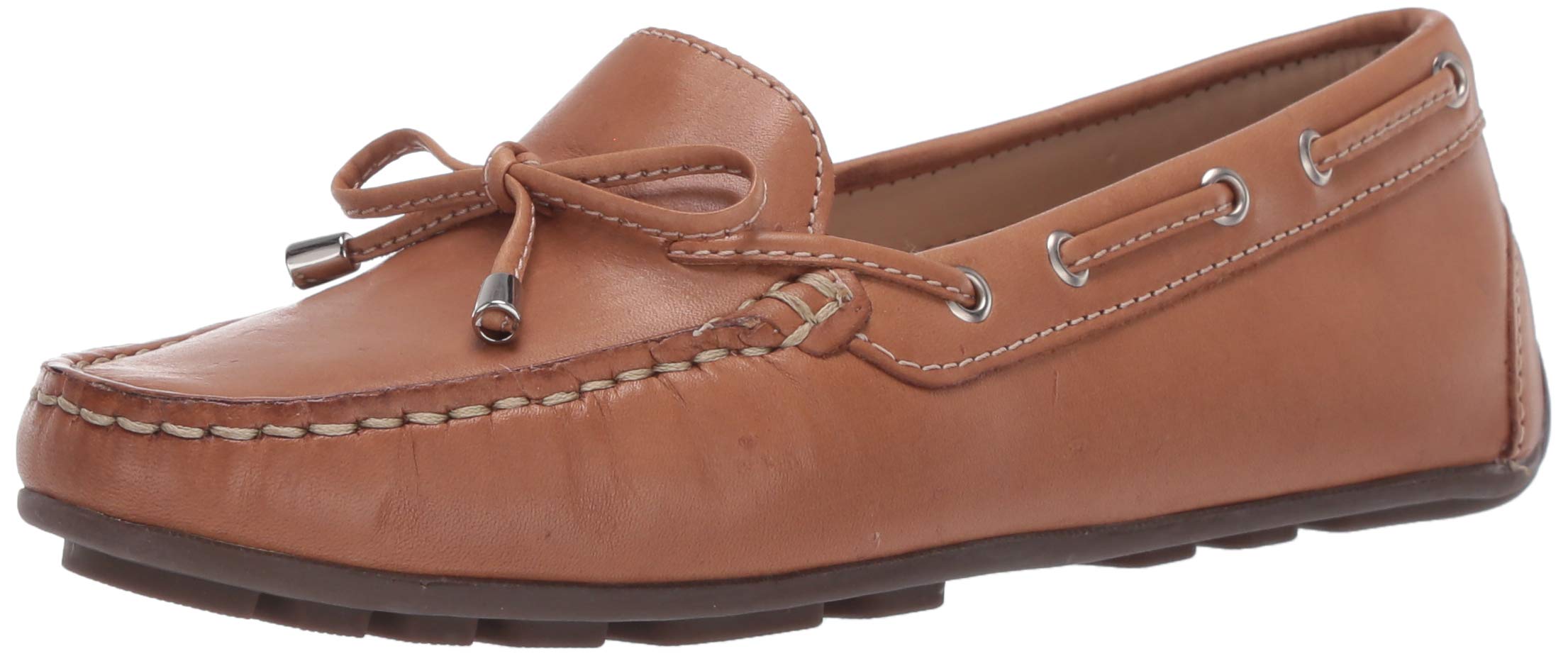 Driver Club USA Women's Leather Loafers - Handmade in Brazil - Comfortable Nantucket Style Slip-On Shoes for Work, Office & Casual Wear