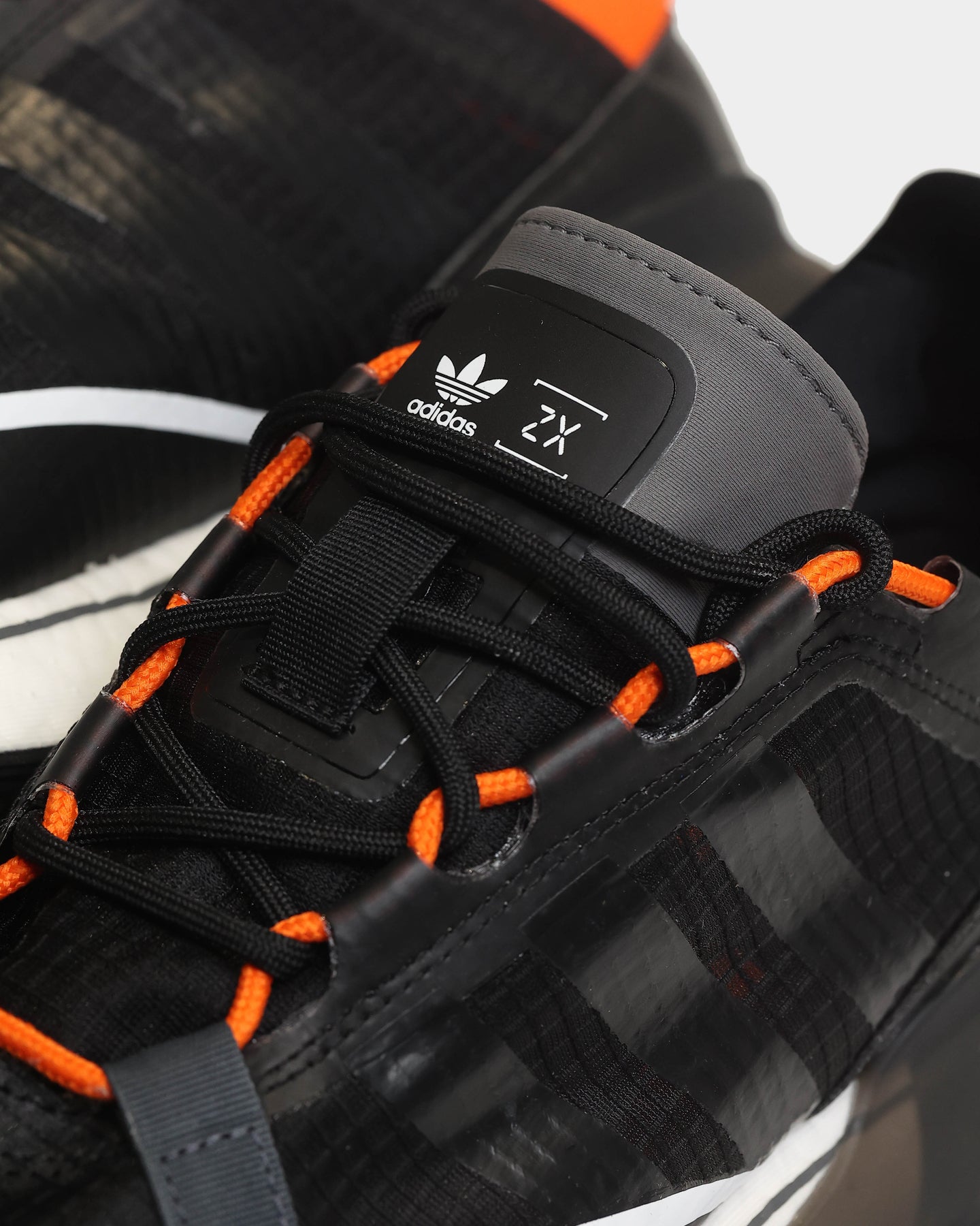Adidas ZX 2K Boost Running Shoes - Pure White/Grey/Orange | Lightweight Comfort for Men's Athletic & Casual Wear | Perfect for Jogging, Gym Workouts & Everyday Street Style