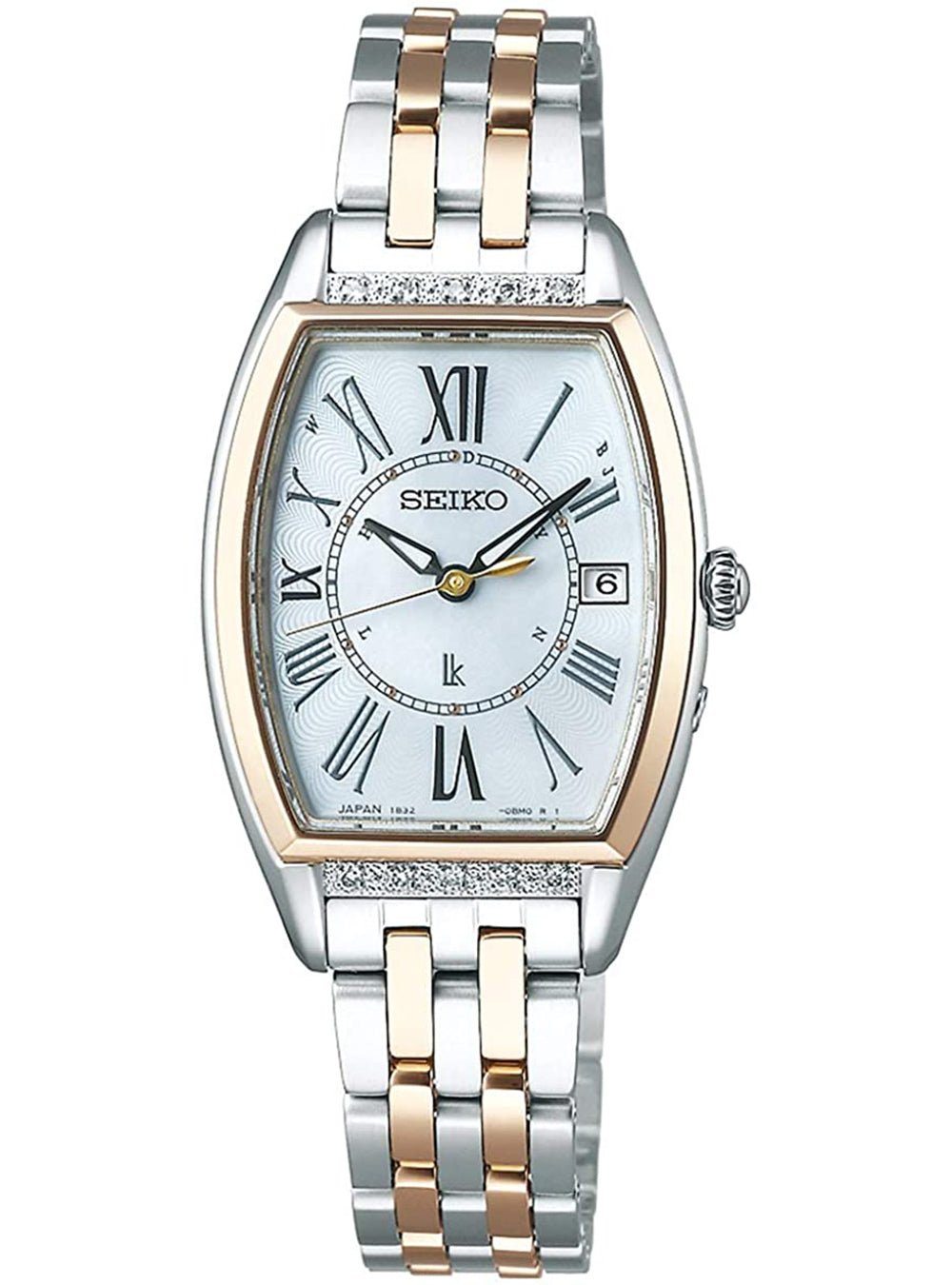 SEIKO LUKIA Ladies Watch SSVW180 - Japanese Automatic Movement, Stainless Steel Case & Bracelet, Date Display | Perfect for Business, Formal Events & Everyday Wear