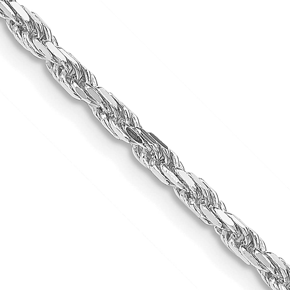 925 Sterling Silver 2.5mm Rope Chain Necklace 26 Inch - Dainty Women's Jewelry Gift for Her - Perfect for Everyday Wear, Special Occasions & Layering with Pendants