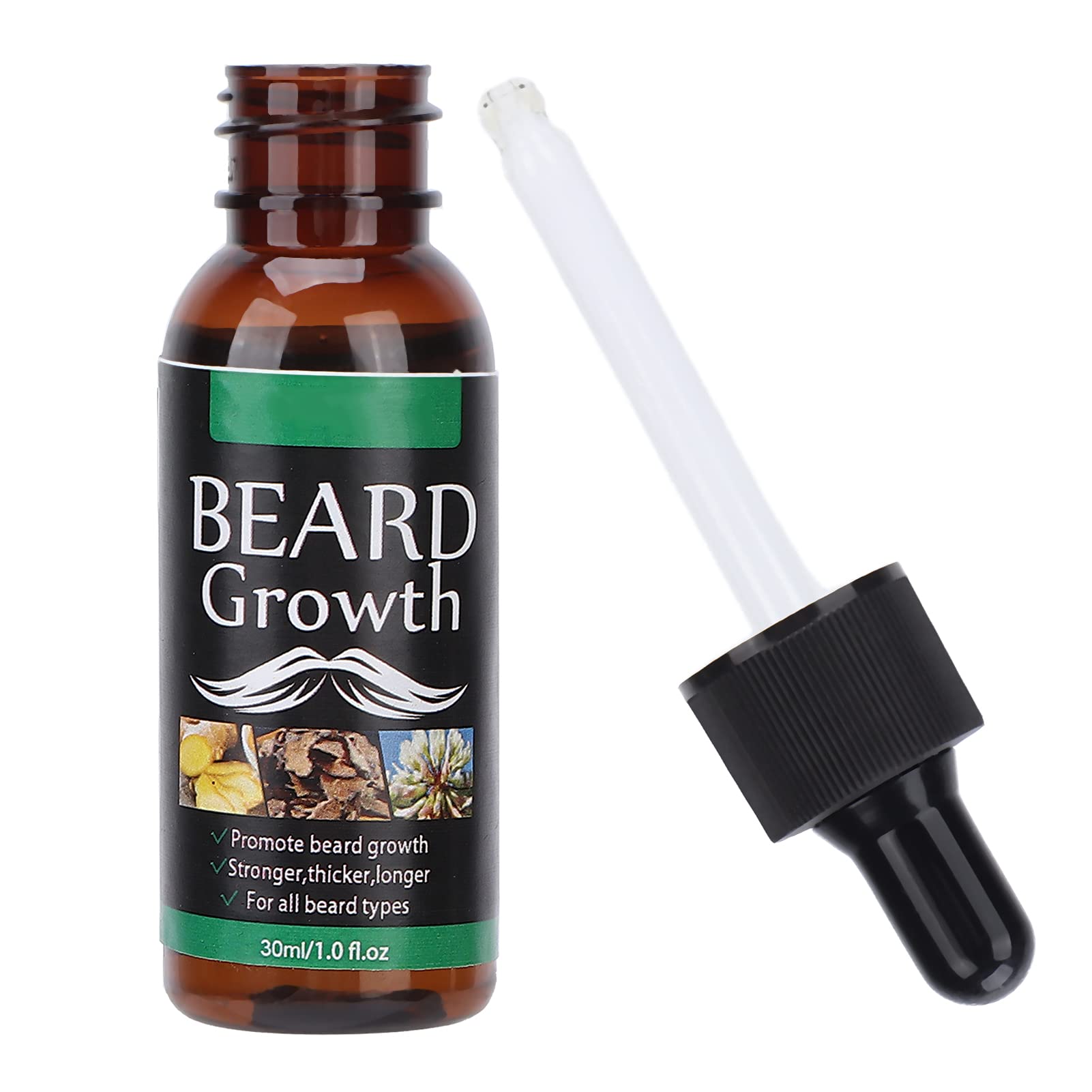 Best Nourishing Beard Oil for Men - 30ml Moisturizing Beard & Mustache Growth Oil with Natural Ingredients - Perfect for Daily Grooming, Styling & Hydration