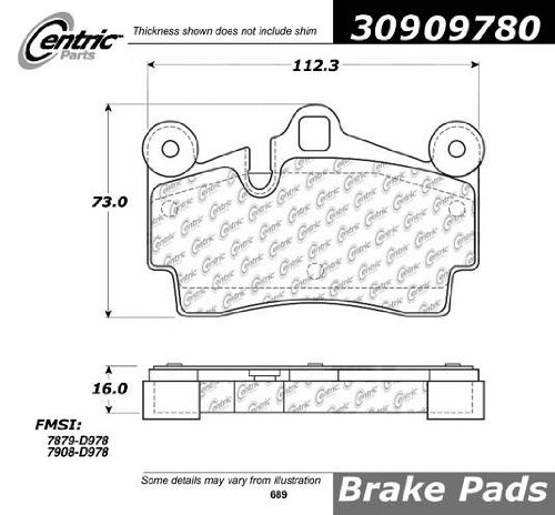 High-Performance Metallic Brake Pads for Cars & Trucks - Durable Friction Material for Smooth Stopping - Ideal for Daily Commuting, Off-Roading & Heavy-Duty Use