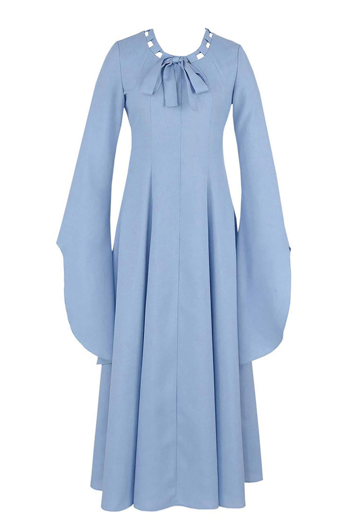 MCOS Game of Thrones Sansa Stark Blue Velvet Cosplay Dress - Medieval Fantasy Costume for Halloween, Comic Con & Themed Parties