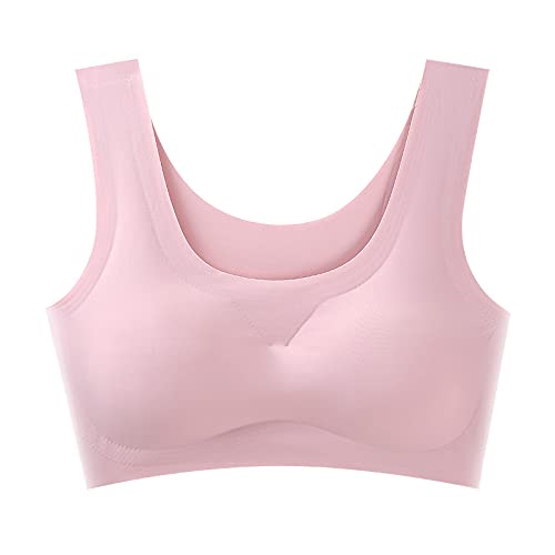 VALINK Women's Seamless Sports Bra - Wire-Free Comfort for Running, Yoga & Workouts - Breathable Activewear with Removable Pads - Perfect for Gym, Fitness & Everyday Wear