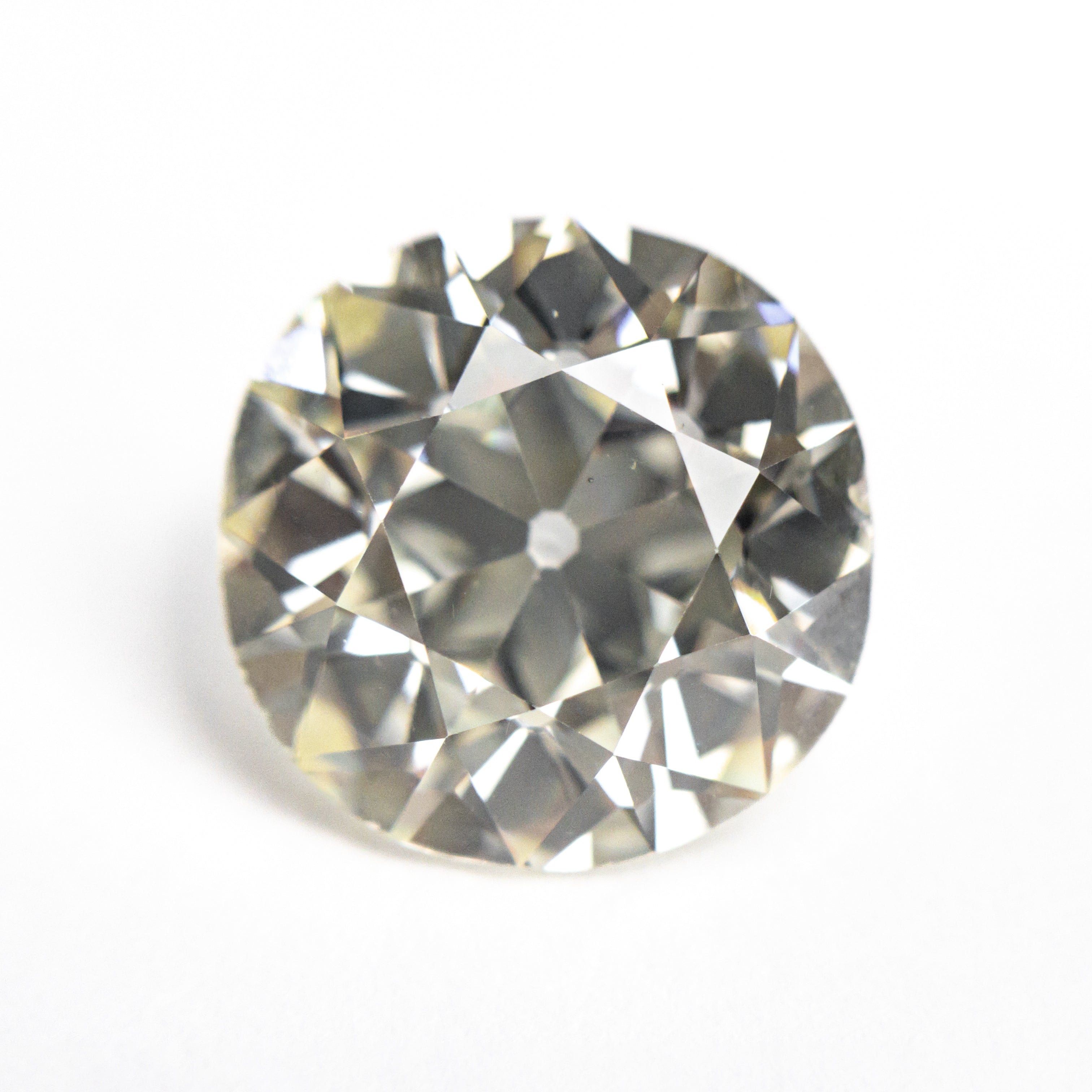 5.85ct GIA Certified SI1 O-P Color Antique Old European Cut Diamond (11.68x11.34x6.96mm) - Perfect for Vintage Engagement Rings & Heirloom Jewelry