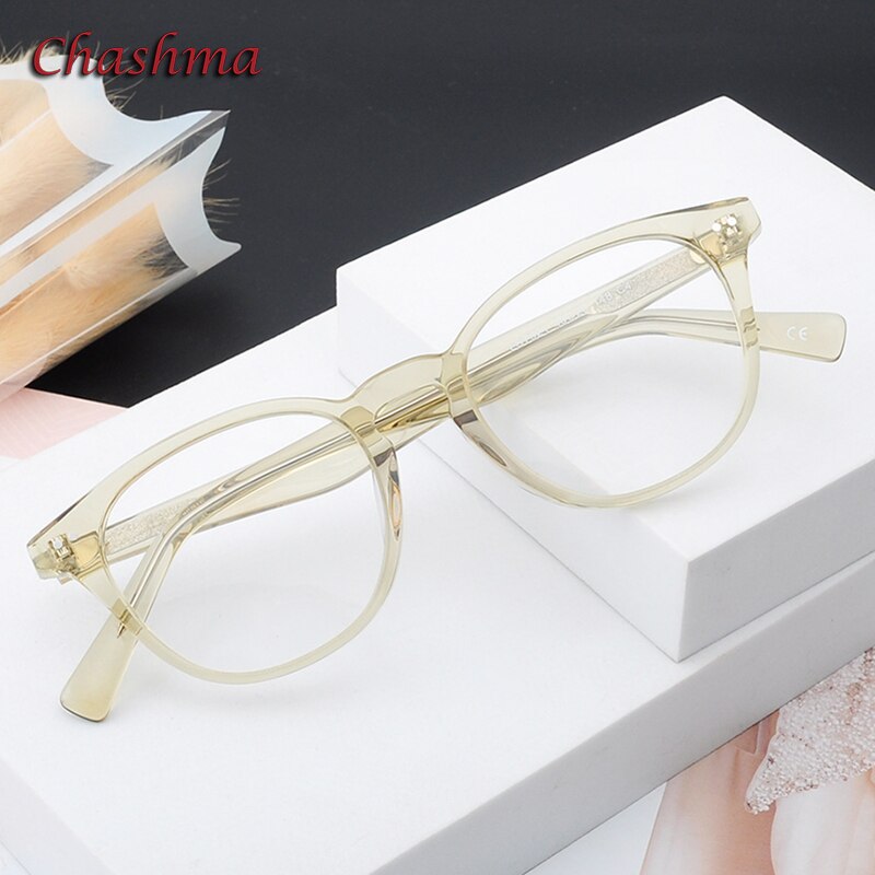 Stylish Unisex Acetate Eyeglasses - Round & Square Full Rim Frames (Model 7921) | Perfect for Reading, Work & Fashion Accessories