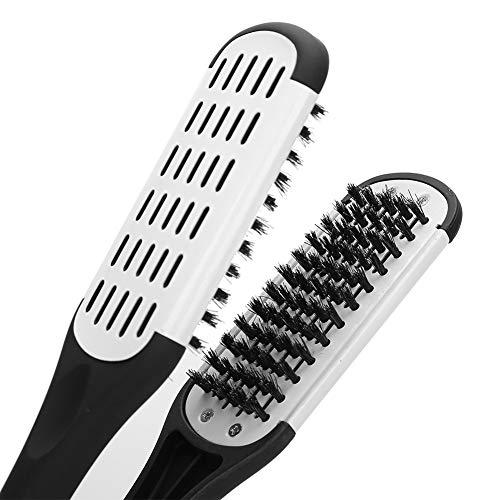 Professional Double-Sided Hair Straightening Comb - Styling & Detangling Tool for Salon & Home Use - Perfect for Hairdressing, Barber Styling & Family Hair Care