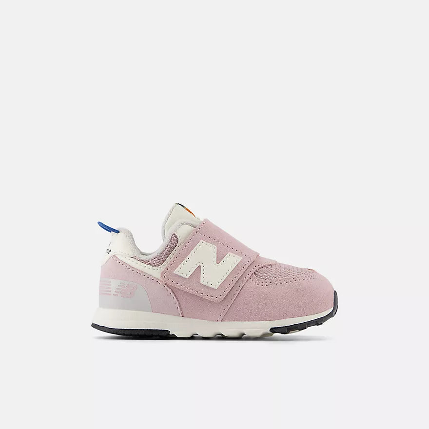New Balance 574 Twilight Haze Hook & Loop Toddler Sneakers - Comfortable Lightweight Walking Shoes for Baby Boys & Girls - Perfect for Playtime, Preschool & Daily Wear