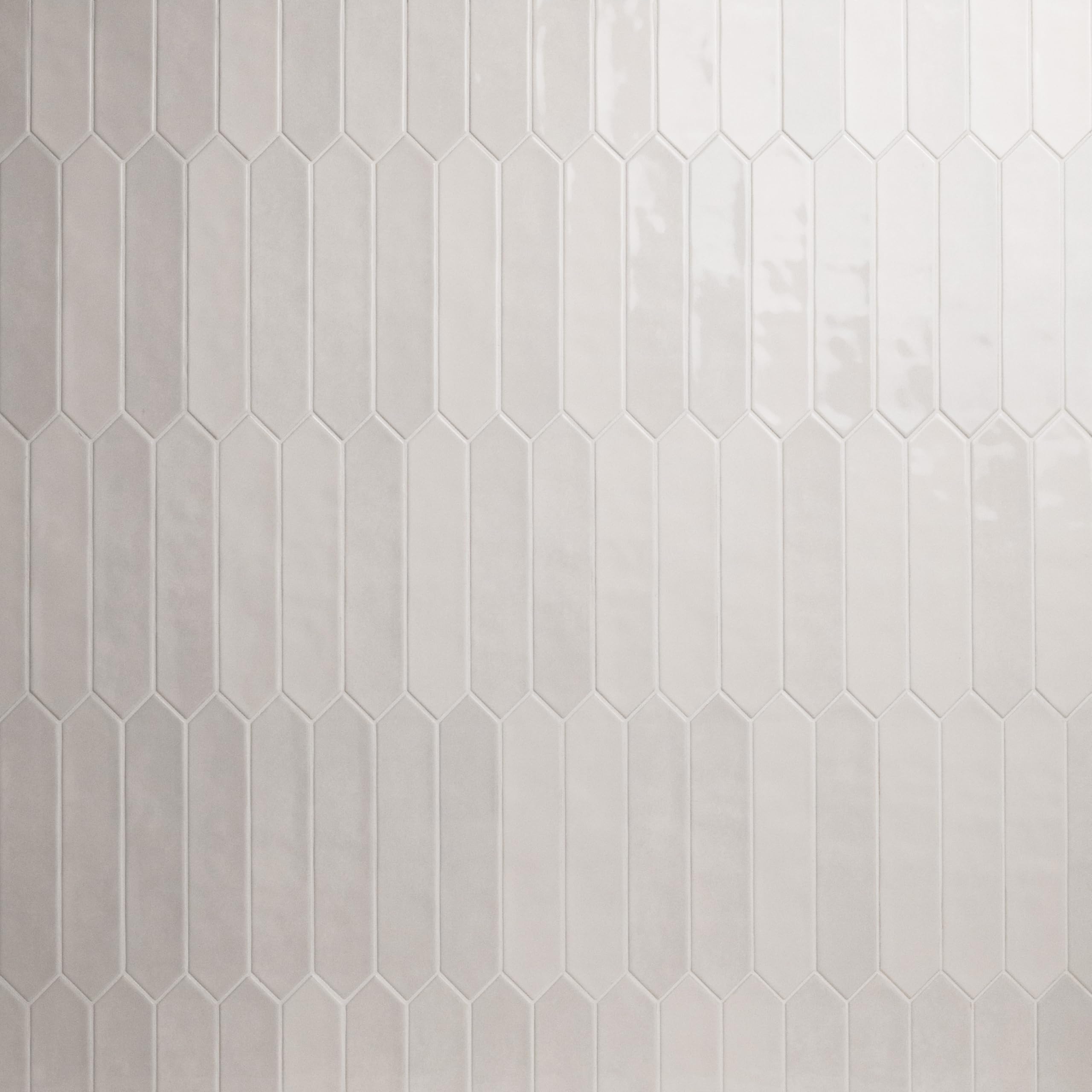 MSI Renzo Dove 2.5x13 Inch Glossy Ceramic Subway Tile - Waterproof Wall Tile for Bathroom, Kitchen Backsplash, Shower, and Accent Wall | Perfect for Modern Home Decor, Spa-Like Bathrooms & Stylish Kitchen Designs