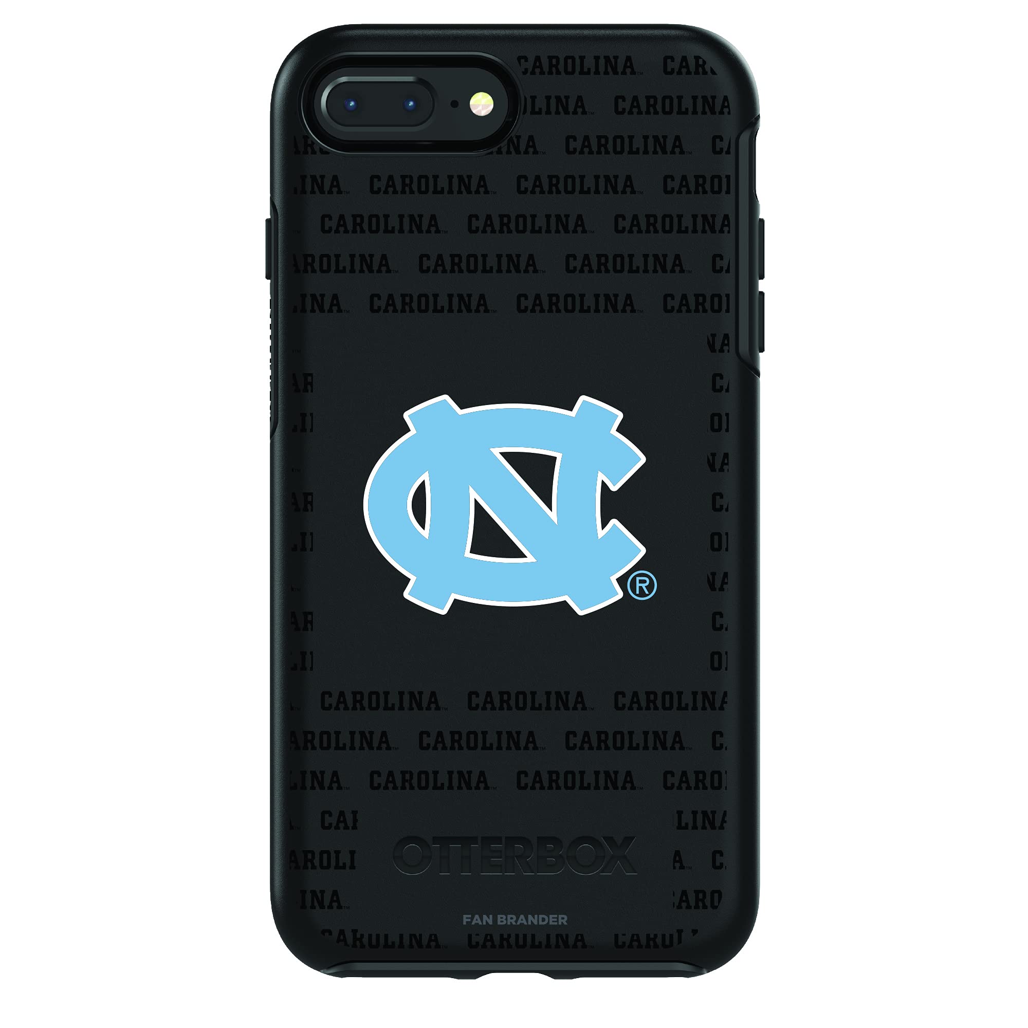 NCAA OtterBox Symmetry iPhone Case - Repeating Wordmark Design for Apple iPhone Fans