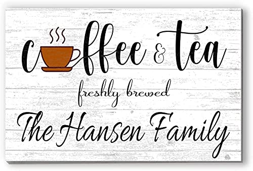 Coffee & Tea Freshly Brewed