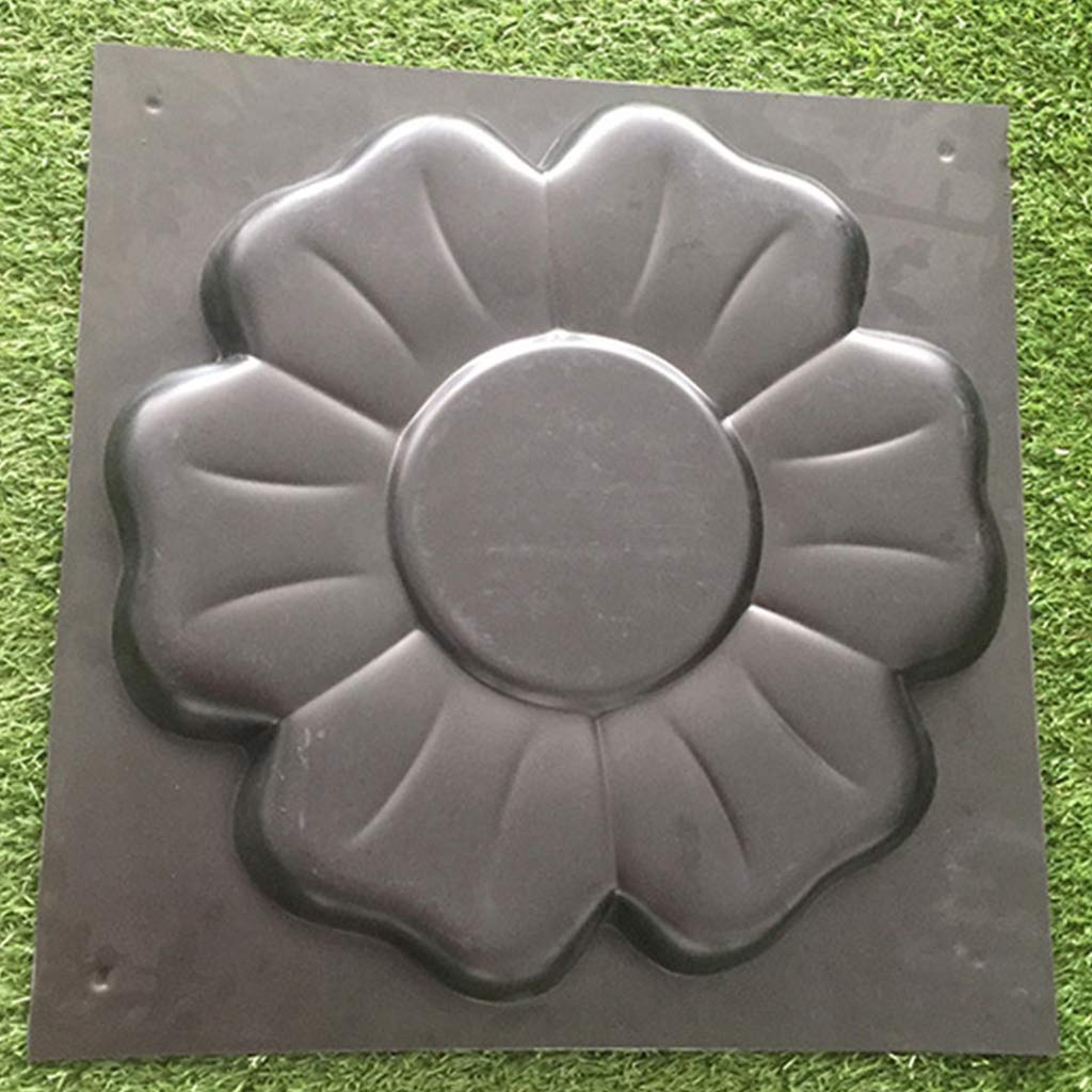 DIY Concrete Path Maker Mold - Step Stone Cement Paving Molds for Garden, Yard & Pathway Landscaping | Create Beautiful Walkways & Patio Tiles