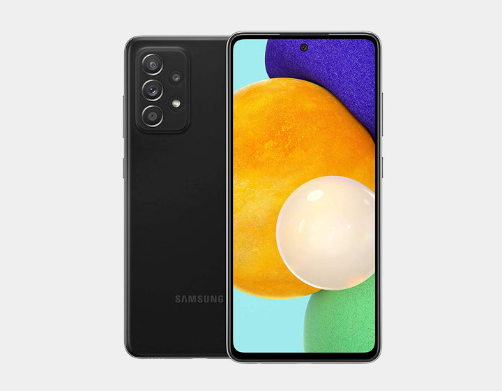 Samsung Galaxy A52 5G Unlocked Smartphone (128GB, 8GB RAM) - Dual SIM GSM Phone in Awesome Black | Perfect for Streaming, Gaming & Business Use
