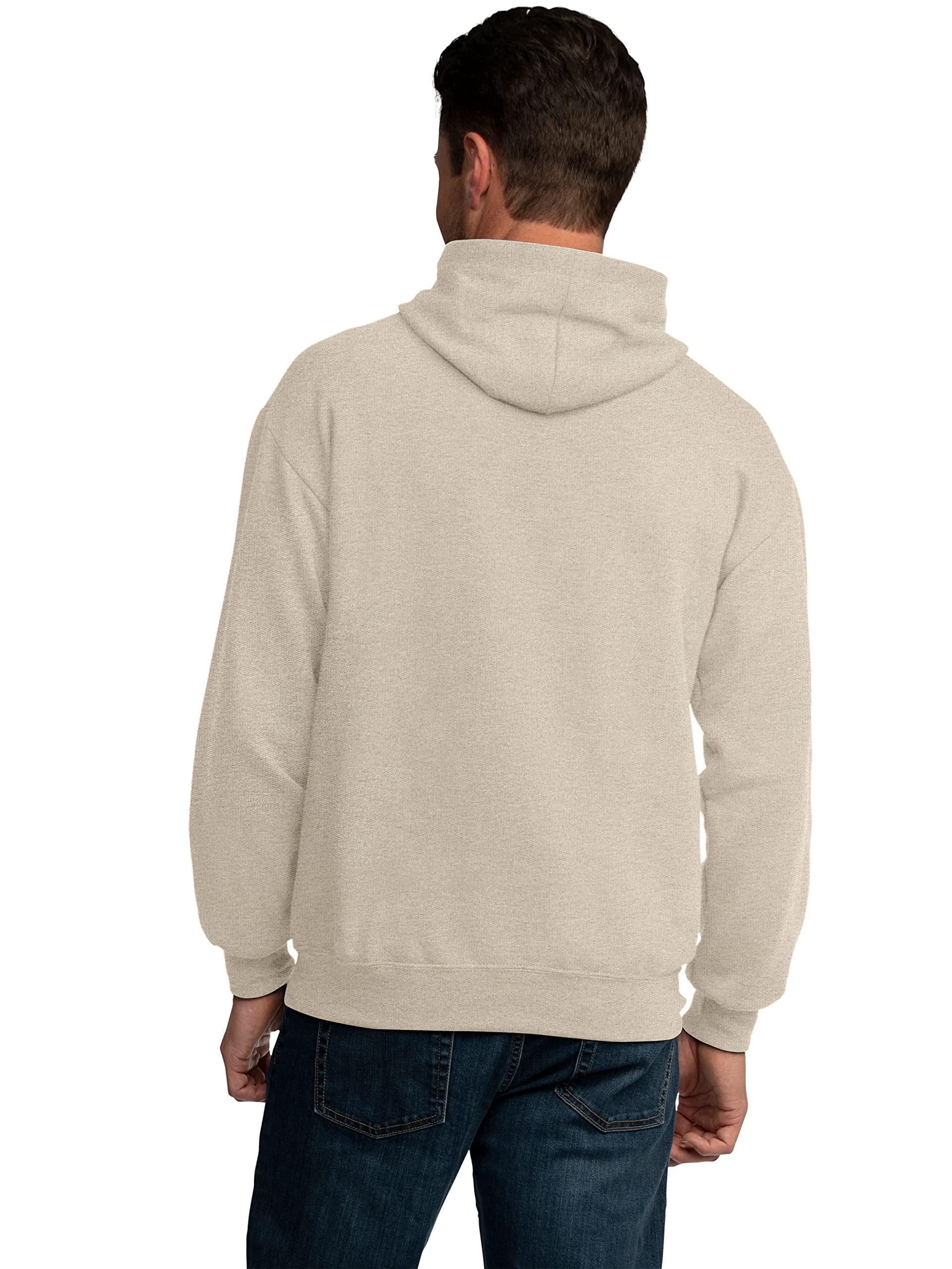 Fruit of the Loom Men's Eversoft Fleece Hoodie - Moisture Wicking, Breathable Pullover Hooded Sweatshirt for Casual Wear, Gym & Outdoor Activities