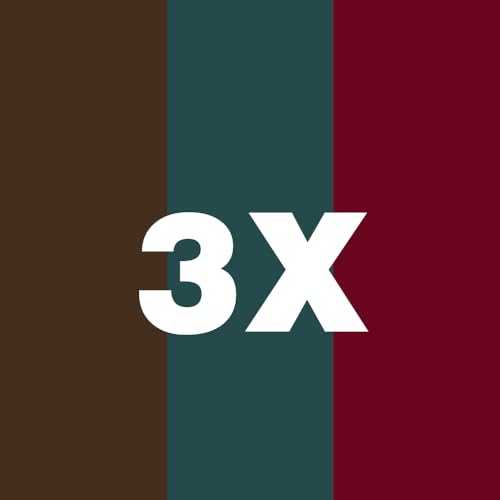 Multicolor: Brown, Dark Green, Red