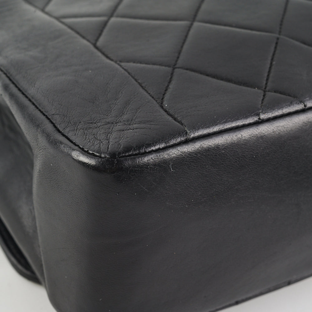 Chanel Medium Diana Black Leather Shoulder Bag - Luxury Designer Handbag for Women | Perfect for Work, Travel & Evening Events