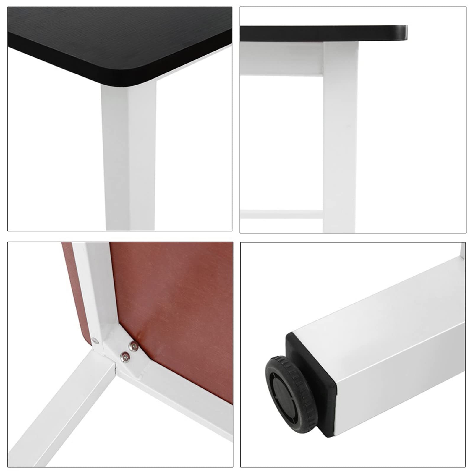 47 Inch Modern Computer Desk - Home Office Writing Study Desk with Easy Assembly for Laptop PC Gaming | Perfect for Bedroom, Living Room & Workspace | Great Gift for Men & Women