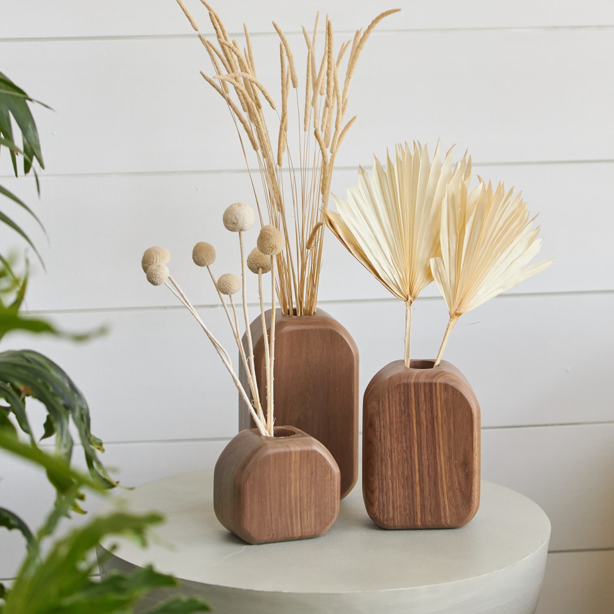 Eco-Friendly Zero Waste Wooden Vases - Handcrafted Sustainable Home Decor for Rustic & Modern Interiors | Perfect for Weddings, Centerpieces & Boho Chic Styling