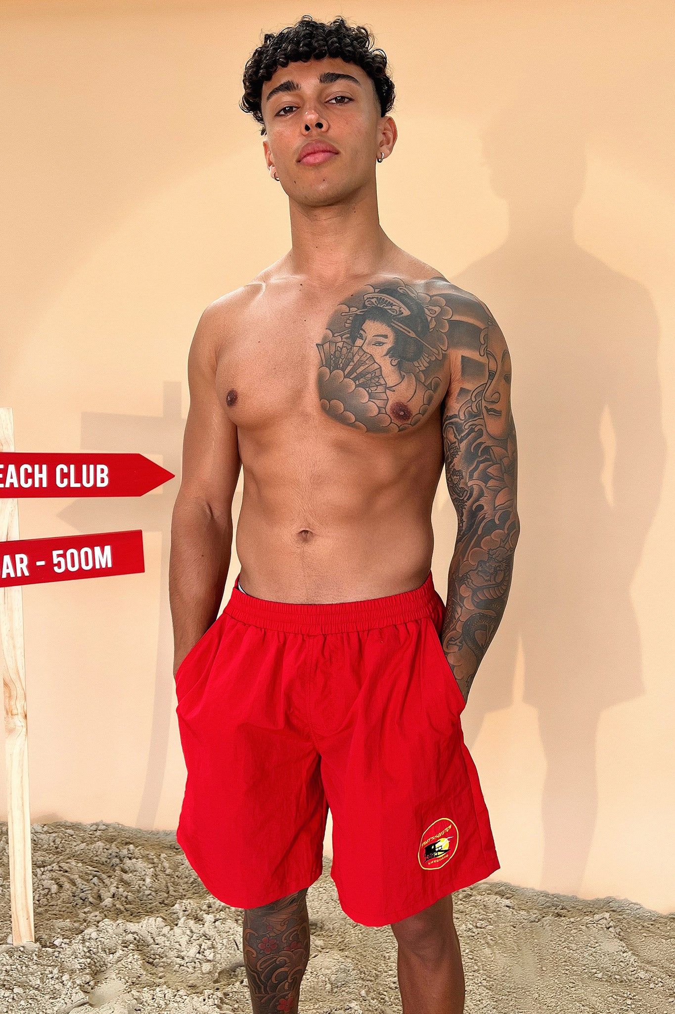 4-Piece Lifeguard Costume Kit - Complete Set for Lifeguards, Halloween, and Pool Party Costumes | Perfect for Beach Safety, Themed Parties, and Role Play