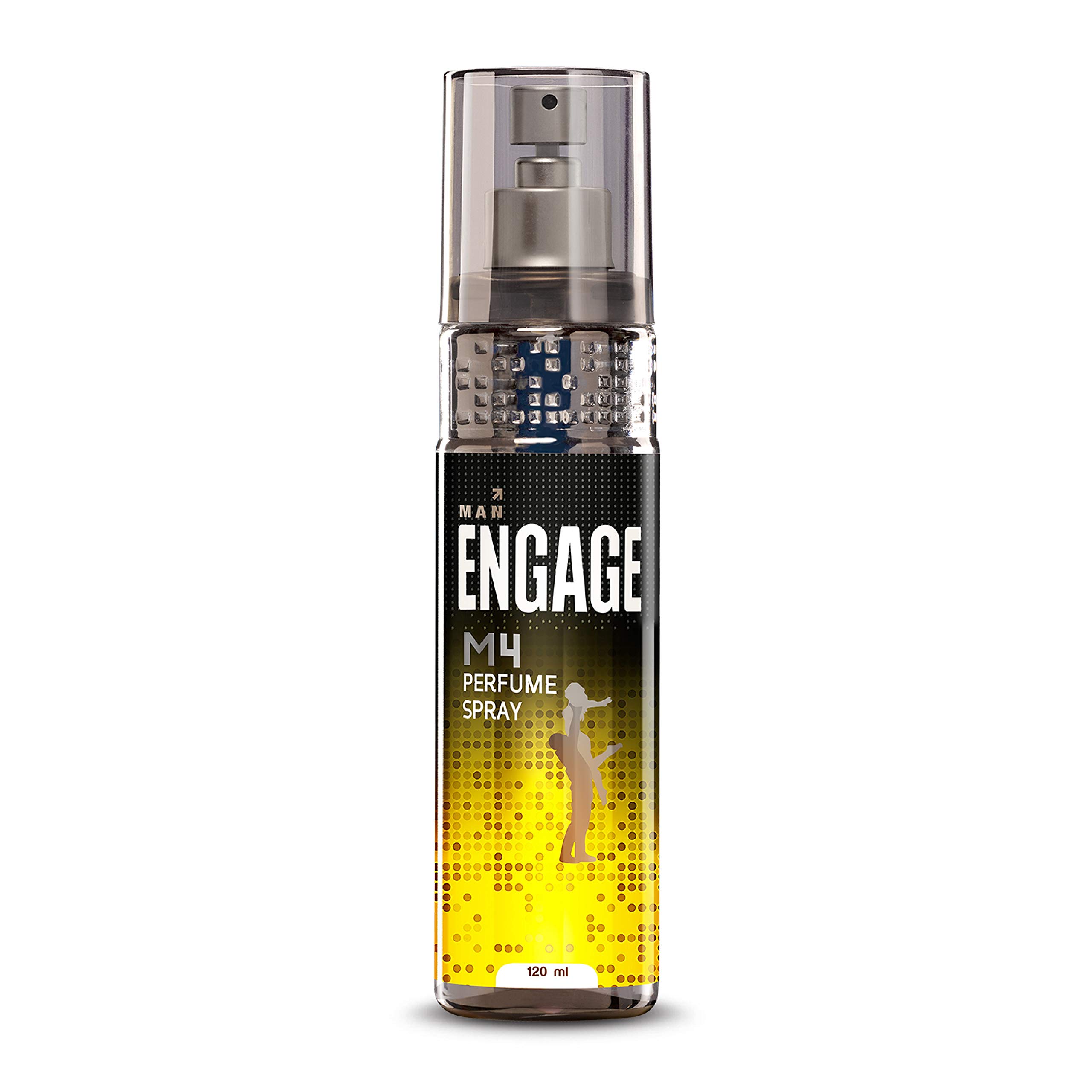 Engage M4 Men's Perfume Spray (120ml) & Engage Cologne XX2 for Men (135ml) - Long-Lasting Fragrance for Work, Date Night & Special Occasions