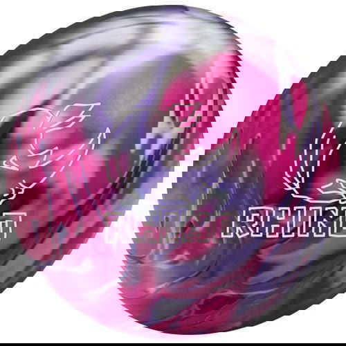 Brunswick Rhino Purple Pink White Pearl Bowling Ball - Premium Performance for Strikes & Spares | Perfect for League Play & Tournaments