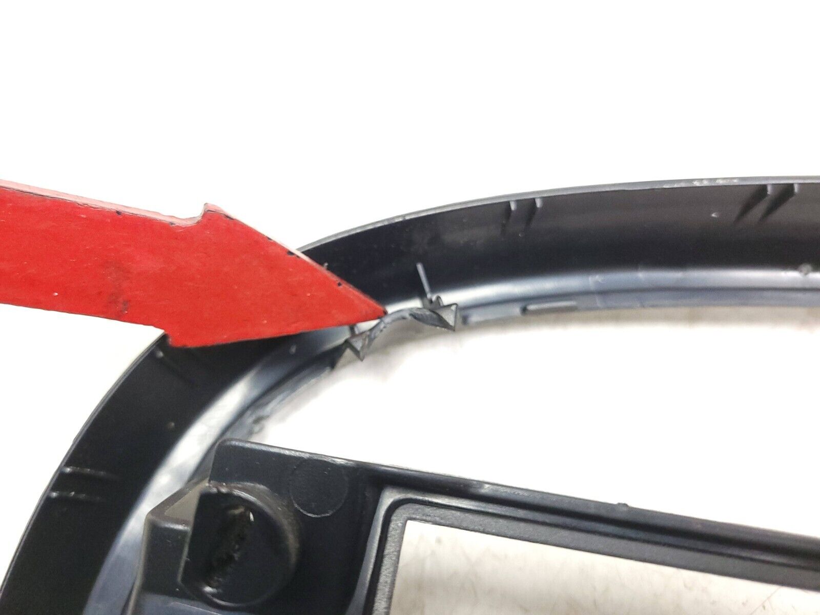 2003-2007 Saab 9-3 Aero OEM Instrument Gauge Cluster Dashboard Trim Bezel - Perfect for Dashboard Restoration & Customization