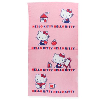 Hello Kitty Towel for Bath & Beach Activities