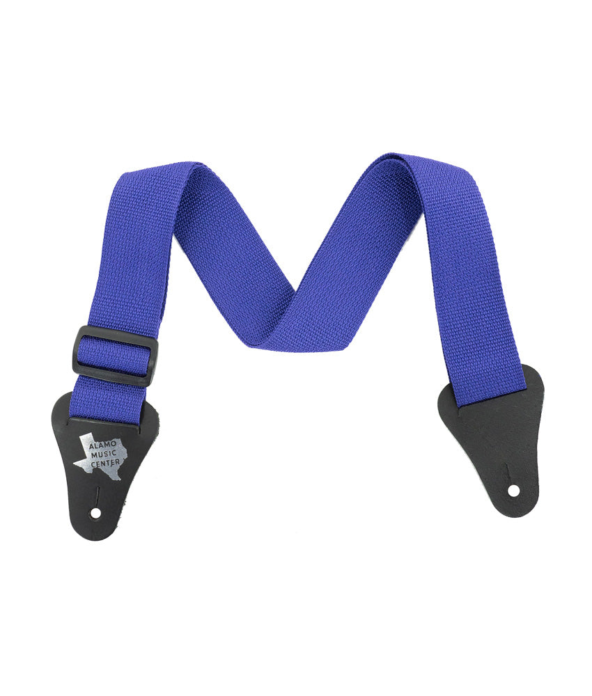 Premium Nylon Guitar Strap for Acoustic & Electric Guitars - Adjustable & Comfortable Purple Strap - Ideal for Live Performances, Studio Sessions & Practice - Alamo Music Center