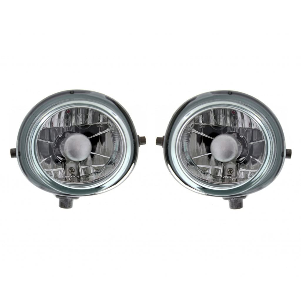2013-2014 Mazda CX-9 Fog Light Assembly Pair - Driver & Passenger Side (MA2592125, MA2593125, TK2151690A, TK2151680A) | Durable Replacement for Improved Night Visibility | Perfect for Off-Roading, Foggy Conditions & Enhanced Safety