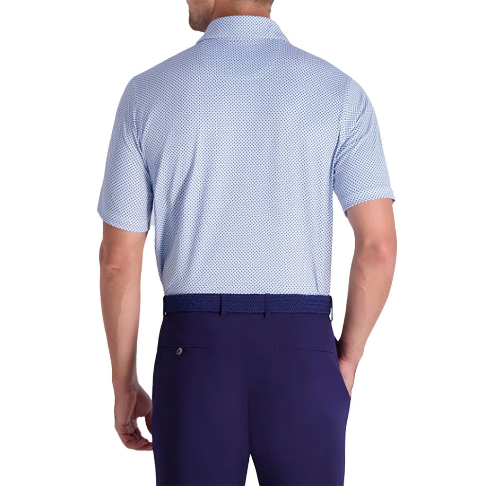 Fairway & Greene Men's Willie Print Golf Polo Shirt - Breathable & Stylish for Golf, Casual Wear & Outdoor Activities