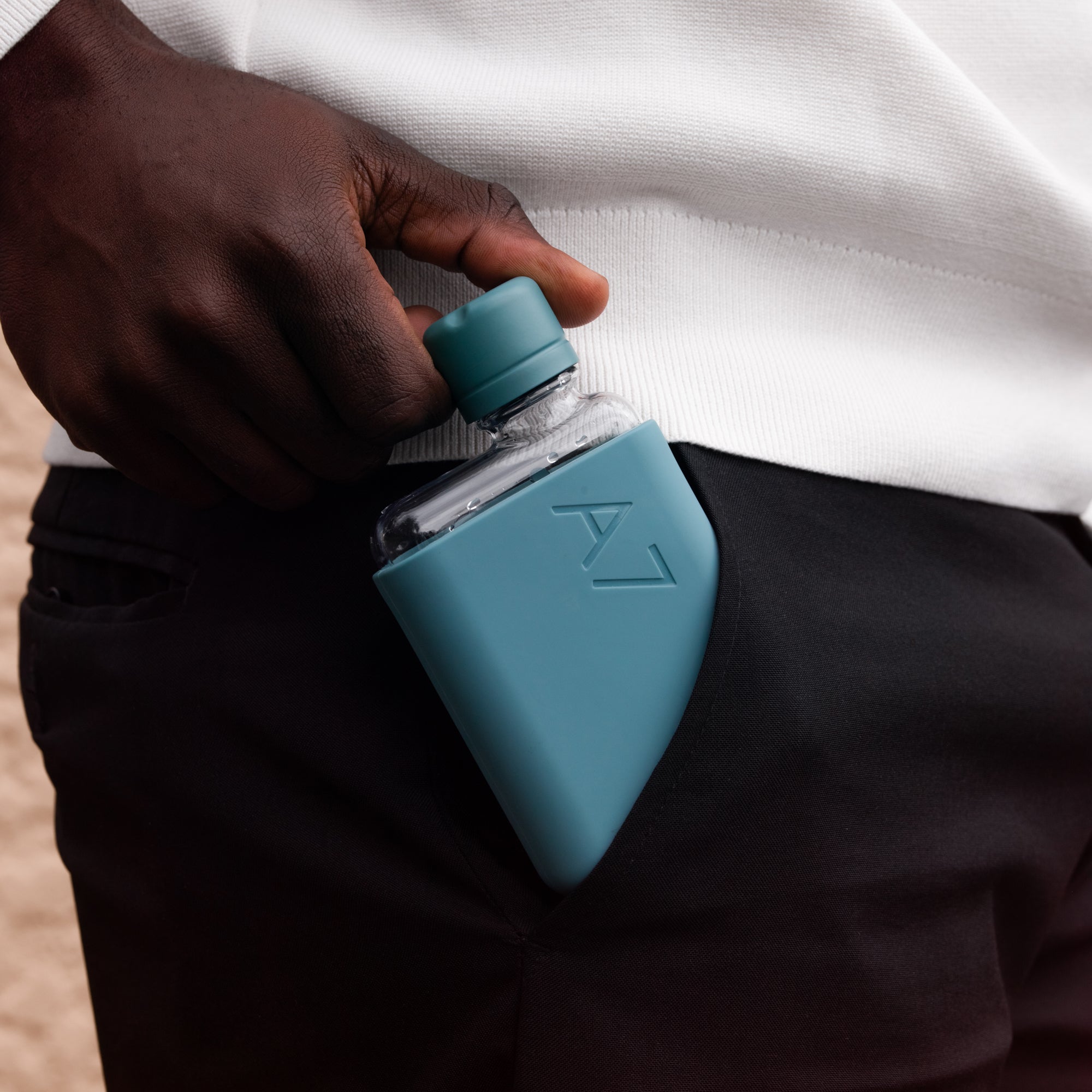 A7 Memobottle Slim Water Bottle - Reusable, Leak-Proof, BPA-Free - Perfect for Office, Gym, Travel & Outdoor Activities