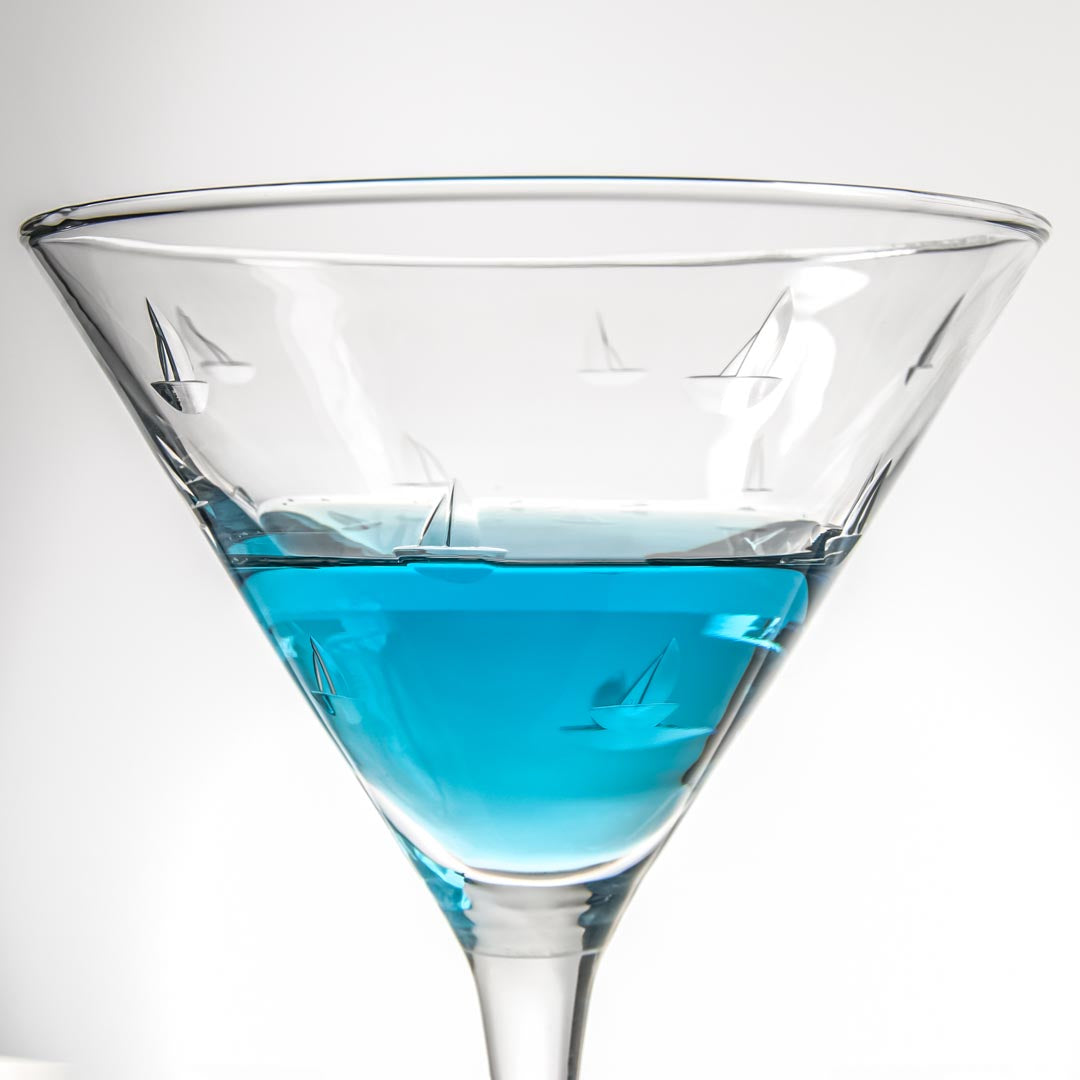 Premium 10oz Martini Glasses Set of 4 - Elegant Cocktail Glasses for Margaritas, Martinis & Cosmopolitans - Perfect for Home Bars, Parties & Entertaining