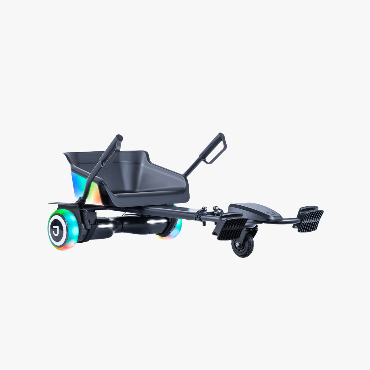Remix Light Up JetKart - LED Glow Racing Kart for Kids & Adults, Electric Drift Go Kart with Remote Control - Perfect for Backyard Racing, Birthday Parties & Outdoor Fun