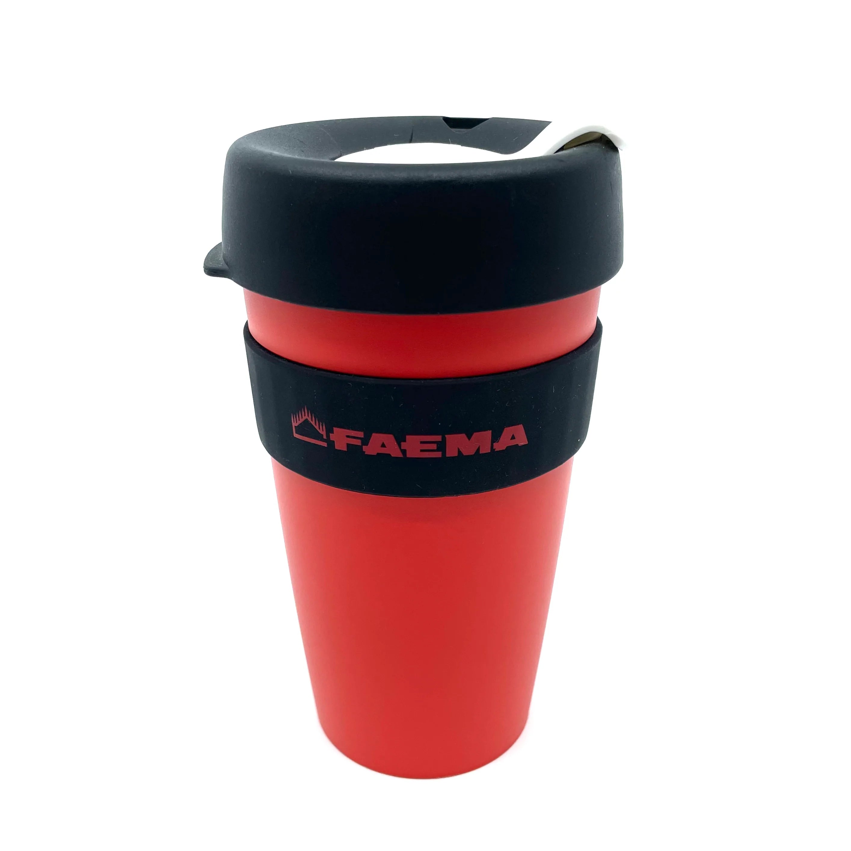 KeepCup Original Faema 475ml Reusable Coffee Cup - Perfect for Home, Office & Travel - Eco-Friendly Glass Coffee Mug with Silicone Sleeve