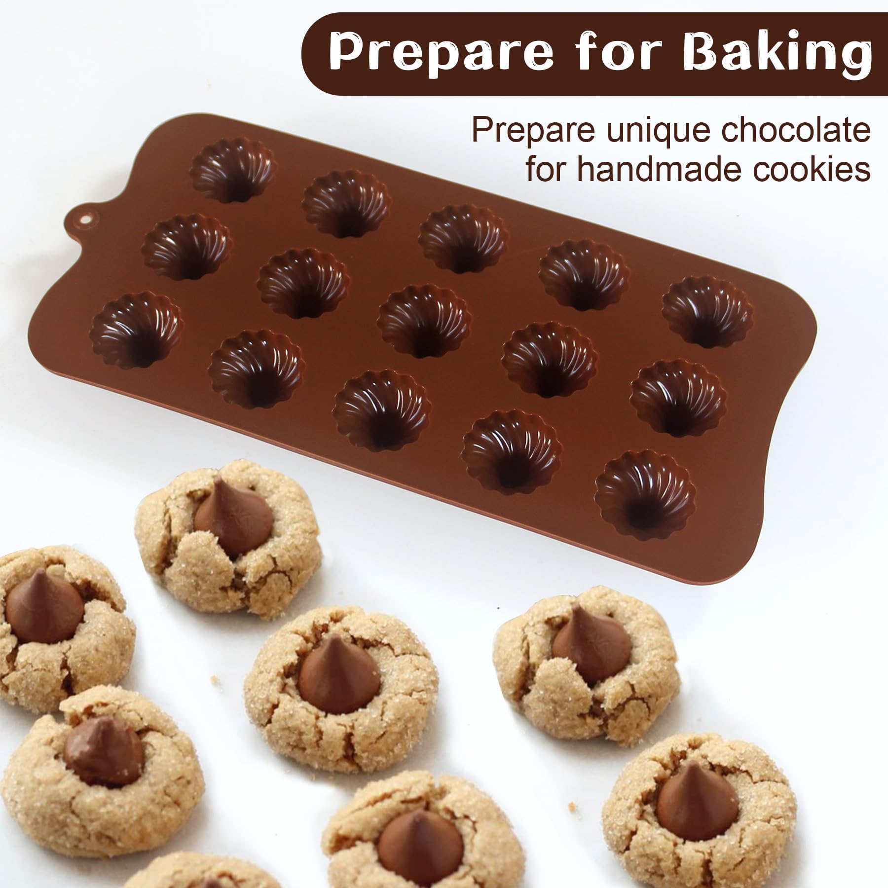Premium Silicone Chocolate Molds for Easter Candy Making - 2-Pack Reusable Candy Molds for Handmade Chocolates, Gummies & DIY Treats - Perfect for Holiday Baking, Party Favors & Gift Making