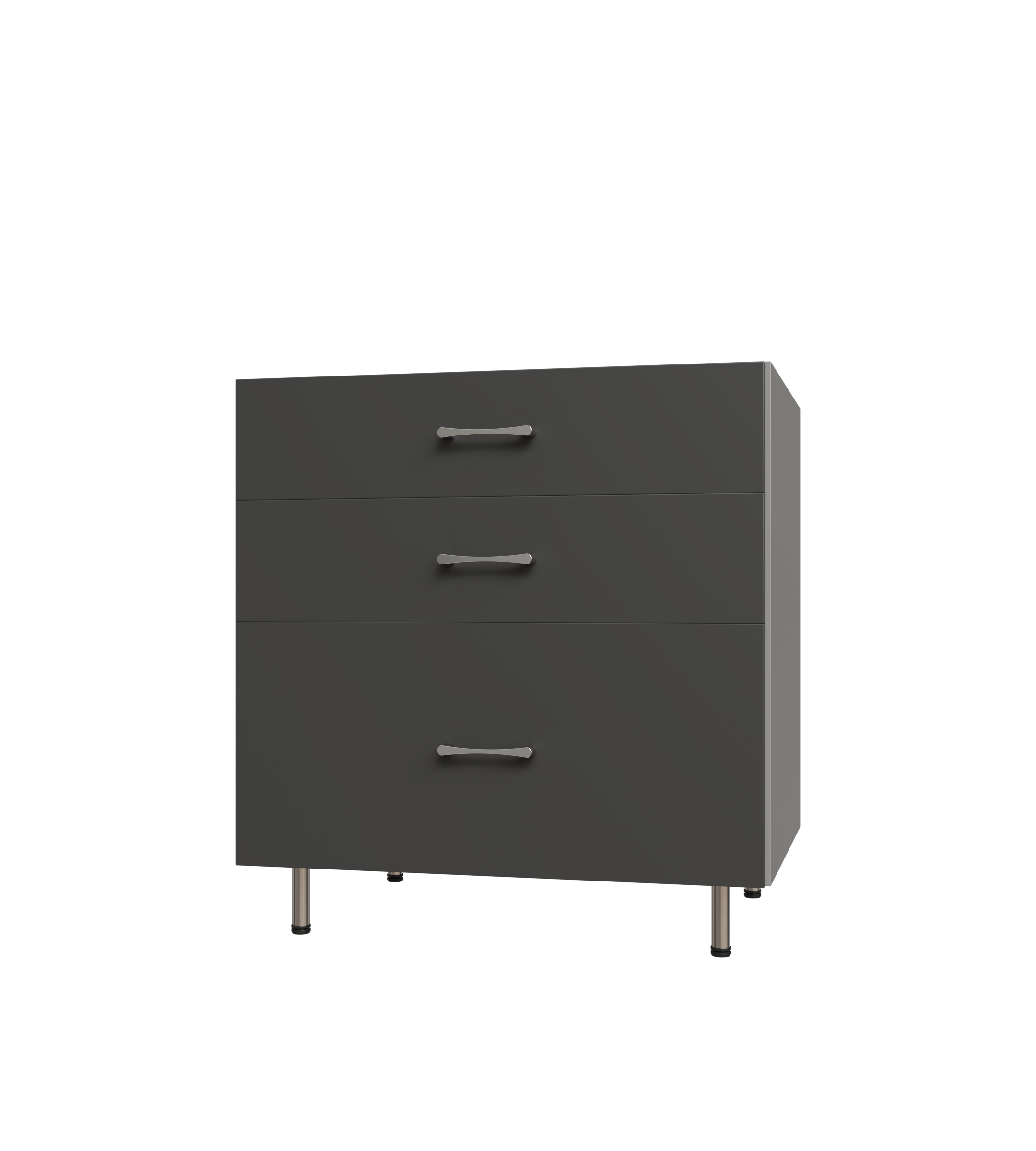 3-Drawer Garage Storage Tower - Heavy Duty Base Shelf Organizer for Tools, Hardware & DIY Supplies - Perfect for Workshop, Shed & Home Organization