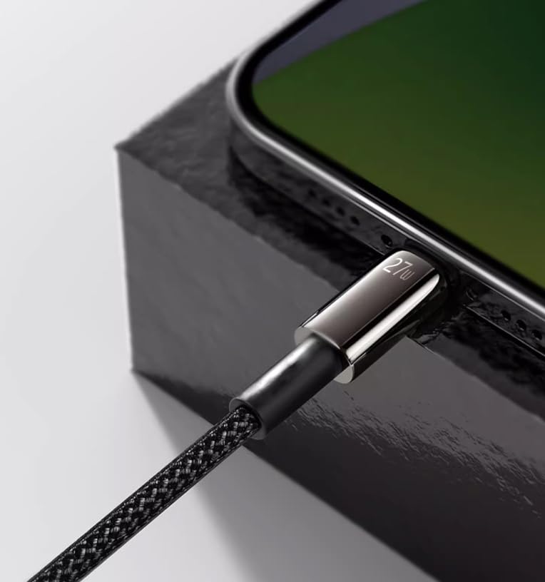 Bitsmart 2M MFi Certified USB C to Lightning Cable - Fast Charging Cord Compatible with iPhone 14 Pro Max/13/12/11/X/8 - Durable Nylon Braided USB C Charger for Home, Office & Travel