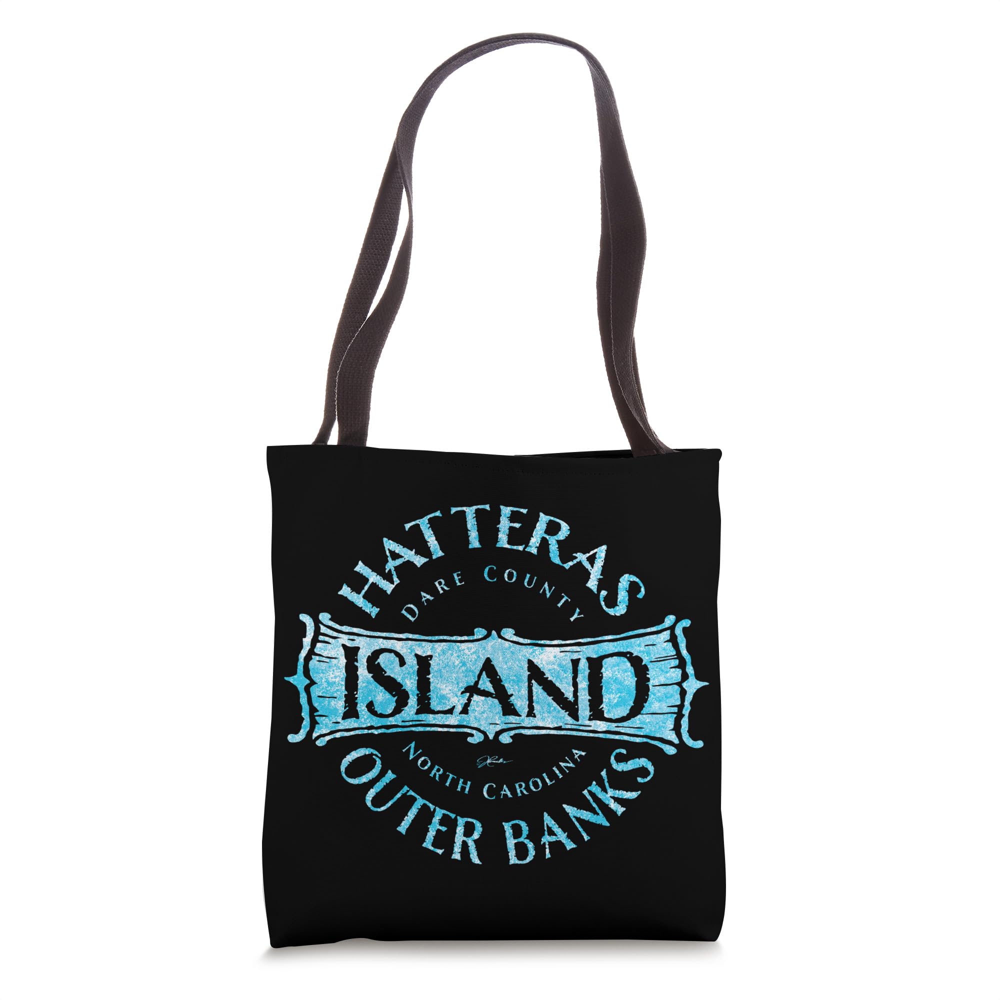 JCombs Hatteras Island North Carolina Tote Bag - Stylish & Durable Canvas Beach Bag for Travel, Shopping & Everyday Use