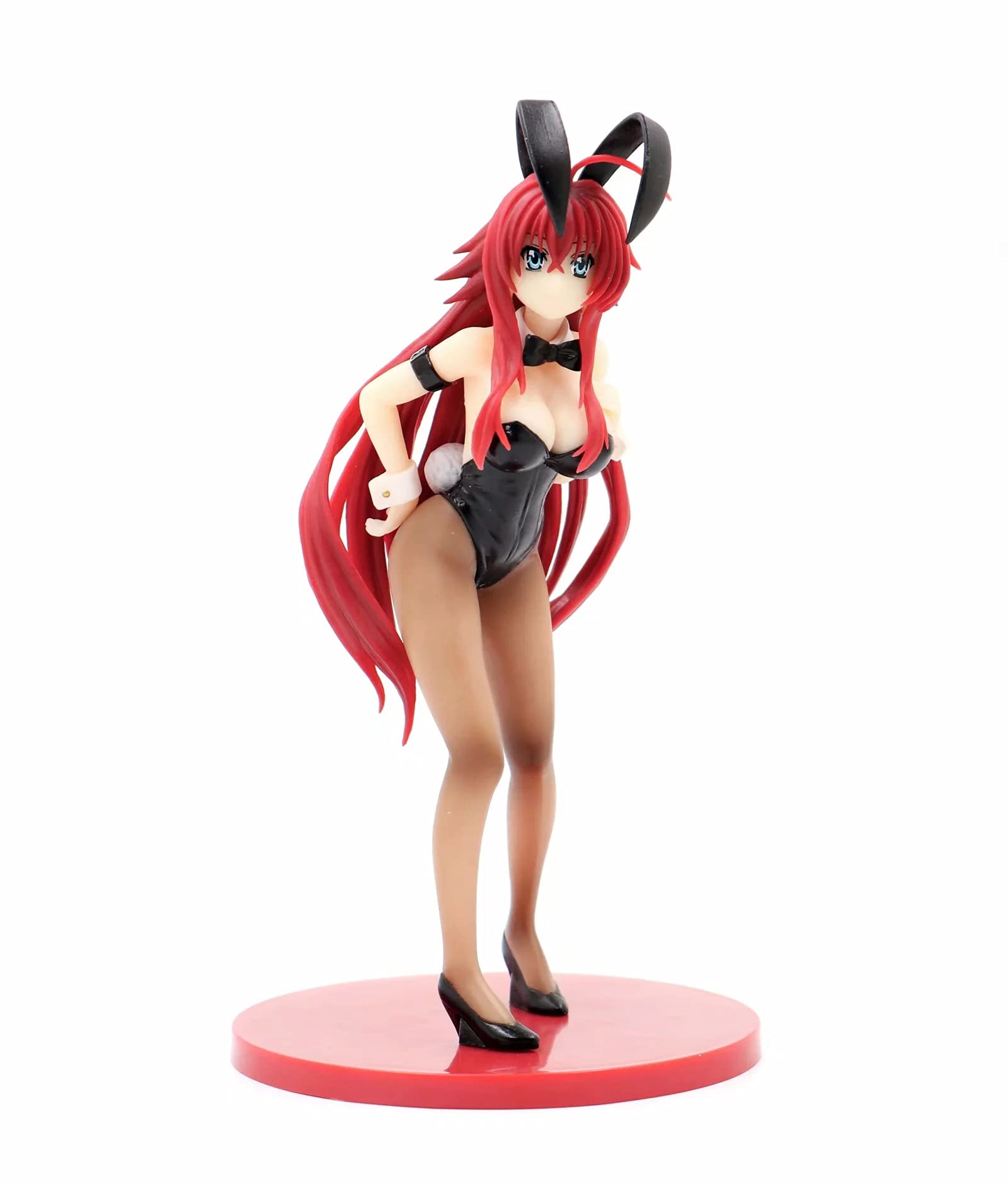 Exquisite 19CM Removable Anime Figure - High School DxD Bunny Girl Rias Gremory & Himejima Akeno Action Model - Collectible Desktop Decoration for Adults - Perfect Gift for Anime Fans & Office Decor