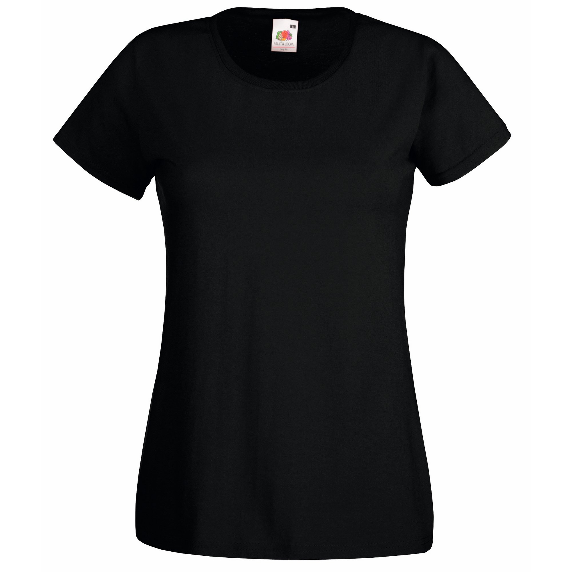 Fruit of the Loom Women's 61-372-0 Comfort Soft Cotton Crewneck T-Shirt - Casual Everyday Wear, Lounge, Gym & Layering Essential