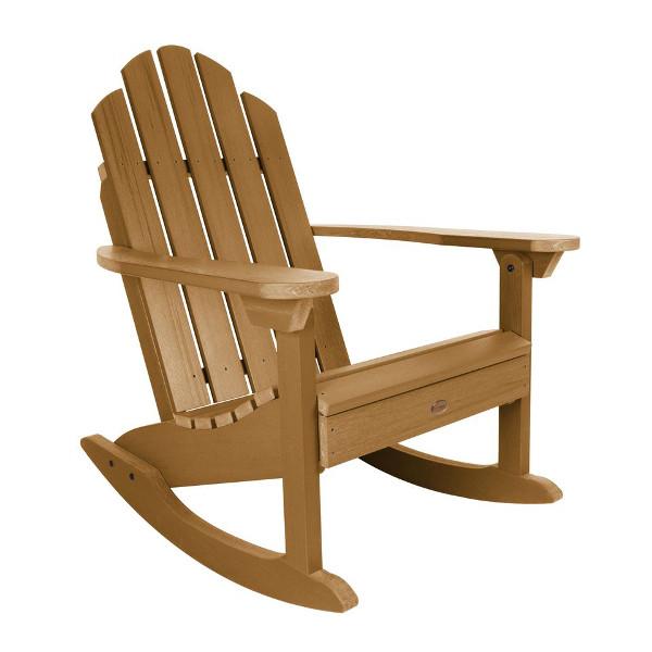 Premium Outdoor Classic Westport Adirondack Rocking Chair - All-Weather Resistant, Comfortable Patio & Garden Rocking Chair for Porch, Deck, Backyard Relaxation
