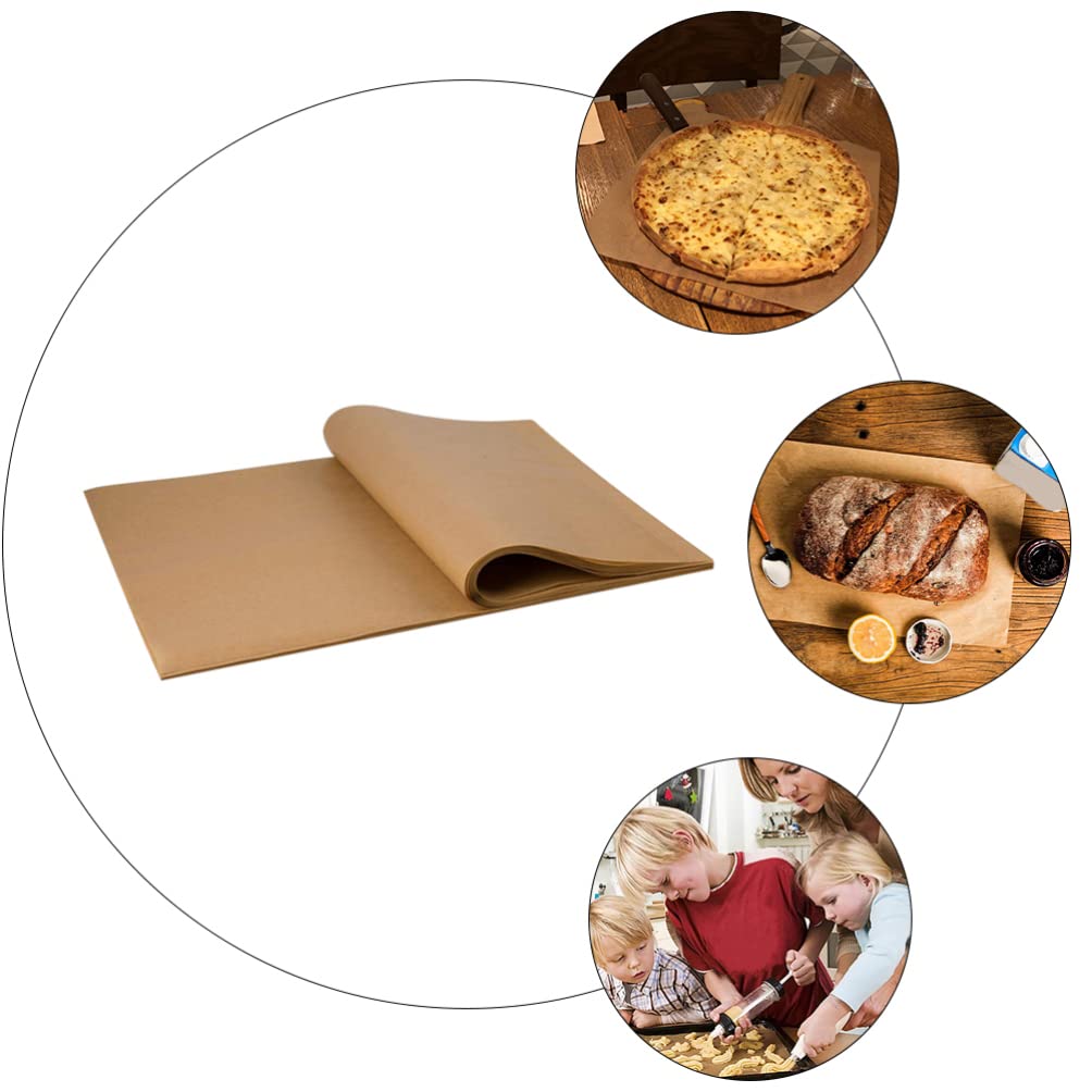 100pcs Air Fryer Parchment Paper Liners - Non-Stick Baking Sheets for Cooking, Cake, Cookies - Perfect for Air Fryer, Oven & Microwave Use