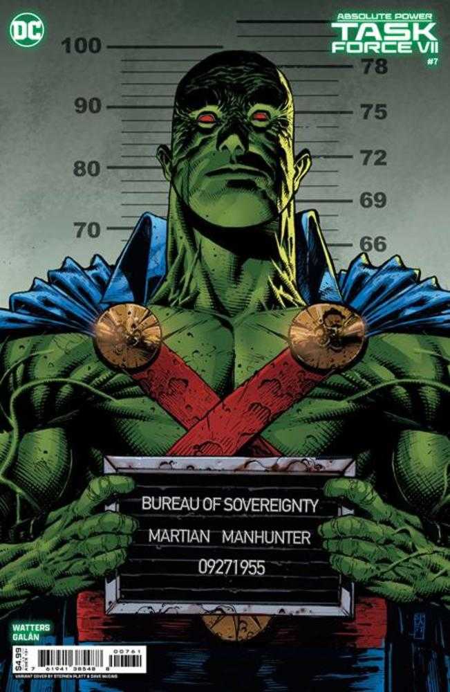 Absolute Power Task Force VII #7 (Of 7) Cover D Stephen Platt Card Stock Variant - Limited Edition Comic Book for Collectors & Fans - Perfect for Display, Gifts & Comic Conventions