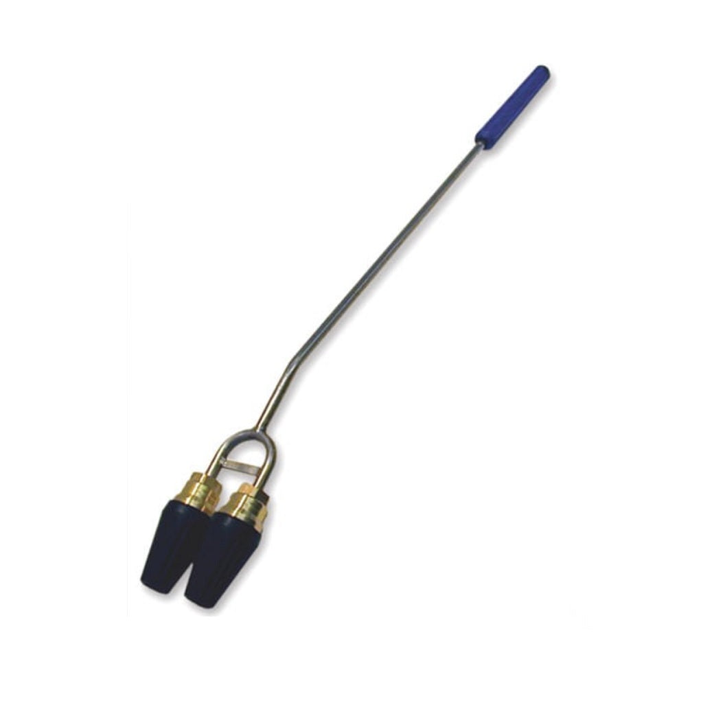 ST 457 Twin Turbo Nozzle Stainless Steel High Pressure Lance 6000psi - Perfect for Industrial Cleaning, Car Wash, and Heavy Duty Pressure Washing