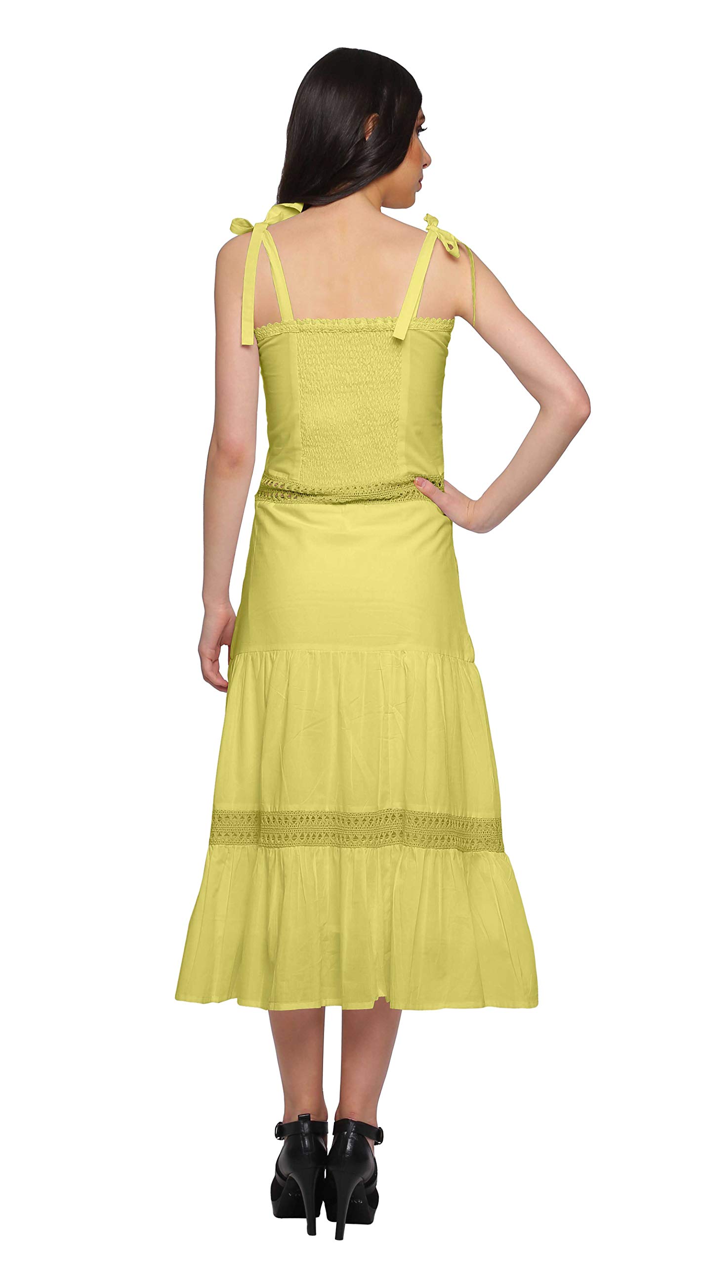 Stylish Moomaya Women's Plus Size Sleeveless Shoulder Strap Casual Dresses - Perfect for Summer Outings, Beach Vacations & Date Nights