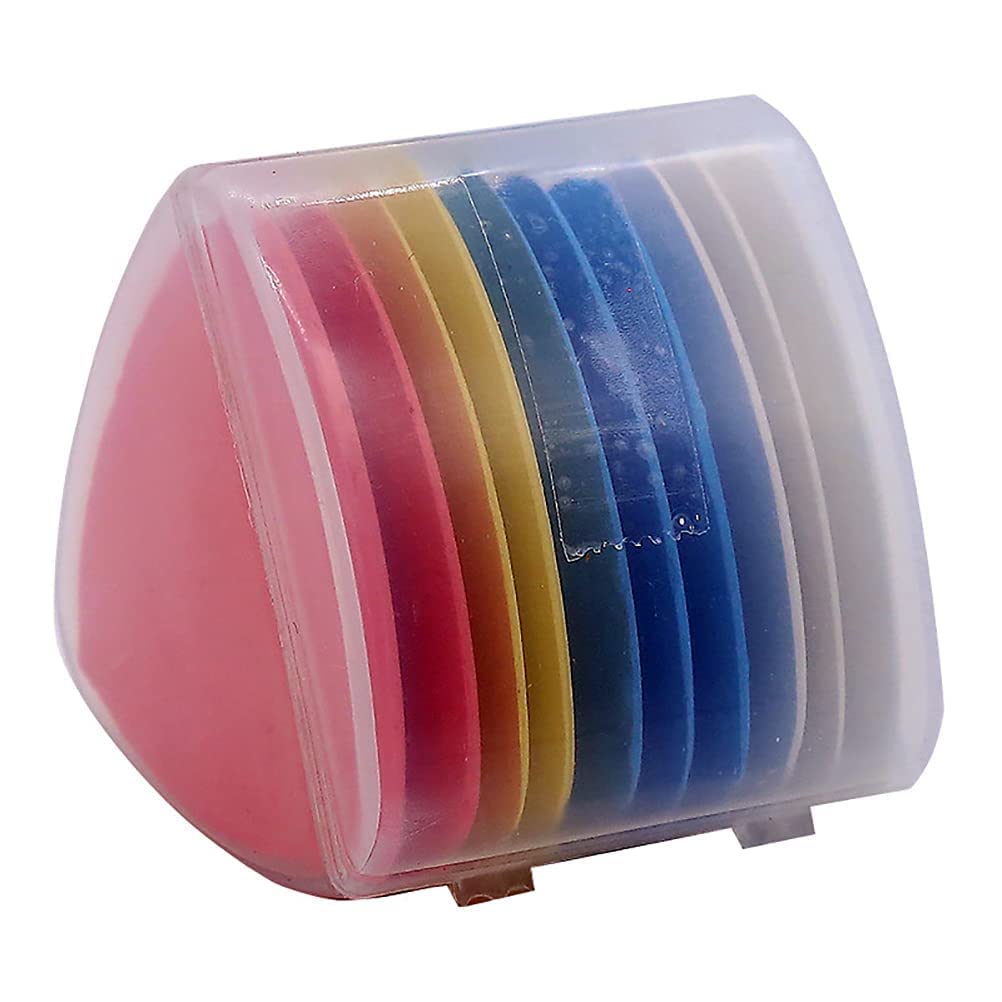 OZXTYO Triangle Tailors Chalk - 10Pcs Sewing Fabric Chalk & Markers for Quilting, Dressmaking & DIY Crafts - Perfect for Fabric Marking, Pattern Tracing & Sewing Projects