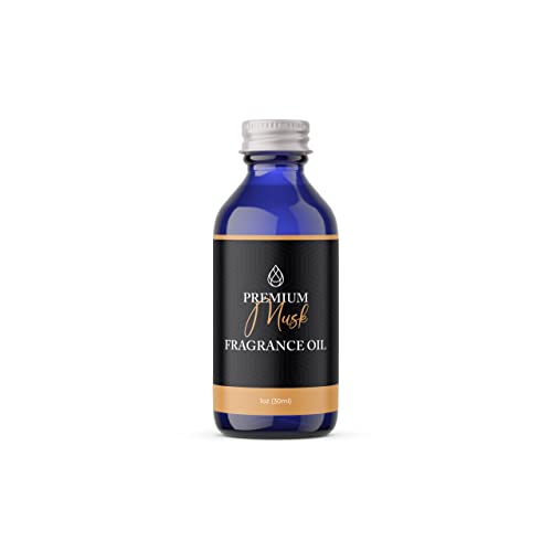 Premium Musk Fragrance Oil - 1 oz Bottle for Aromatherapy, Candles & Soap Making - Relaxing Scent for Home, Spa & Meditation
