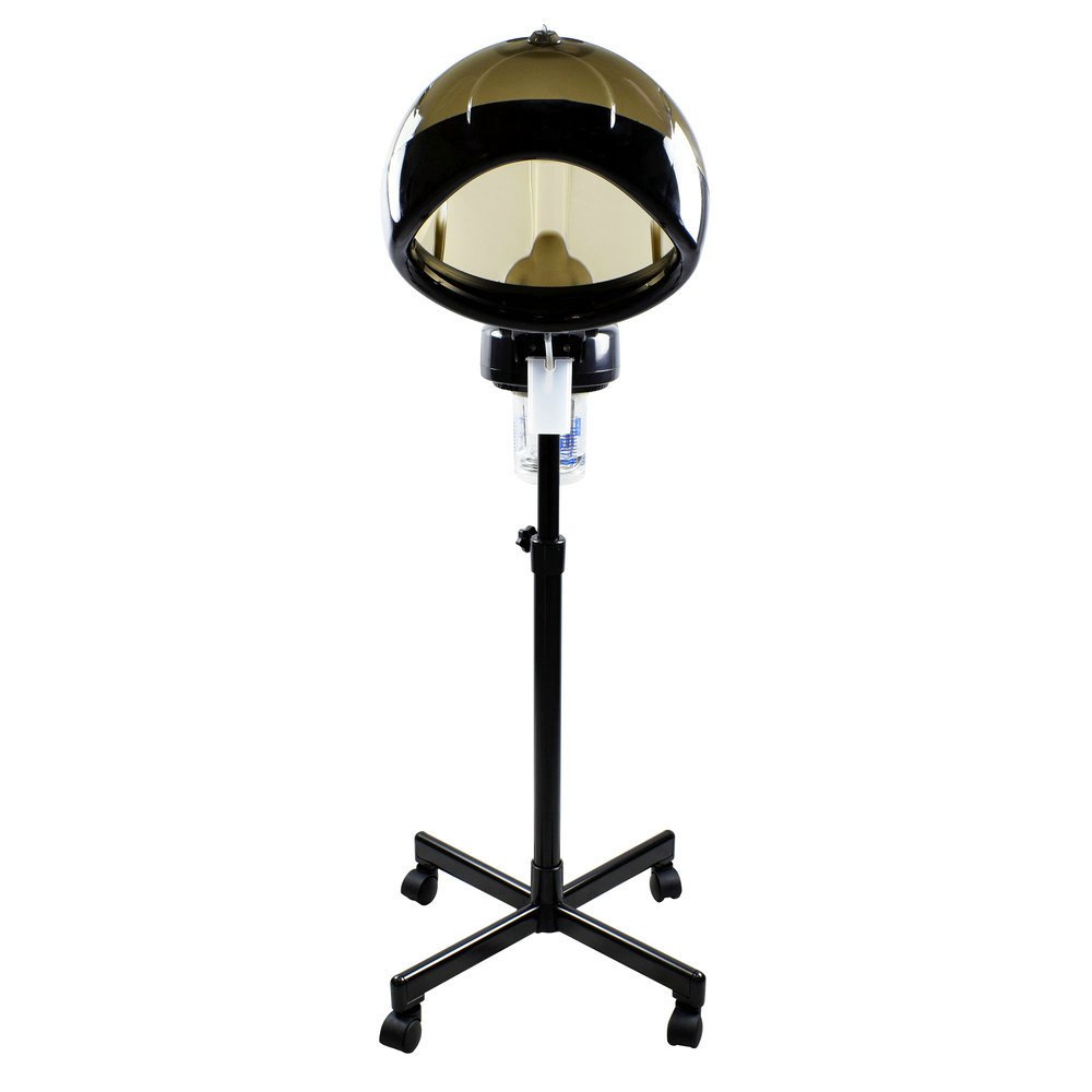 Professional Salon Hair Steamer with Adjustable Rolling Stand - Hooded Hair Color Processor for Deep Conditioning Treatments | Perfect for Salons, Home Hair Care & Keratin Treatments