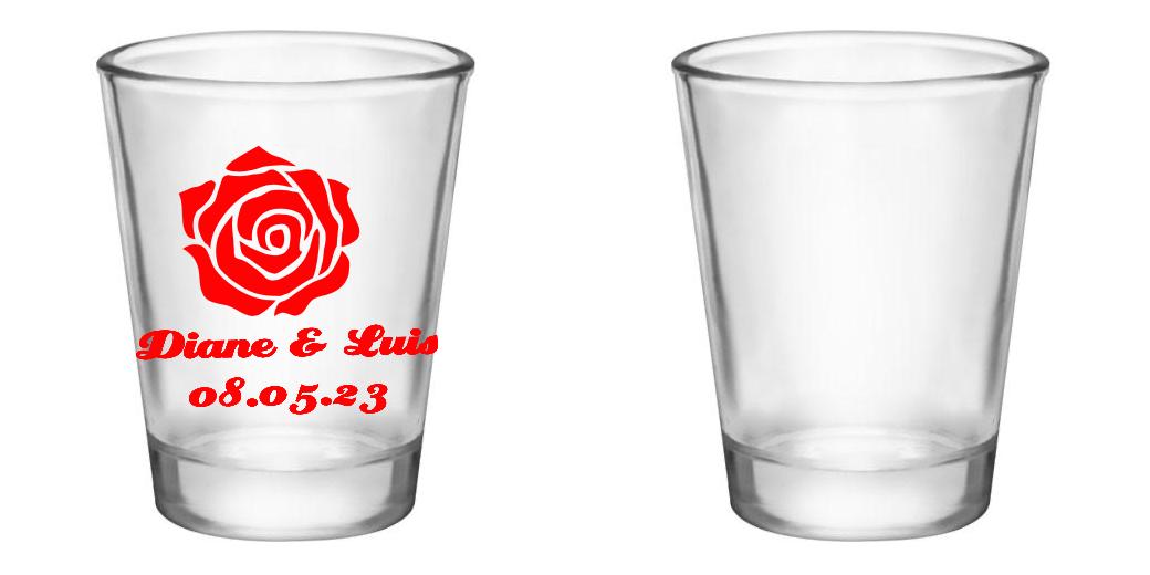 Custom BarConic® Shot Glasses - 1.75 oz. (50ml) Bulk Party Shot Glasses for Bars, Weddings & Events - Durable Glassware for Tequila, Whiskey & Cocktails